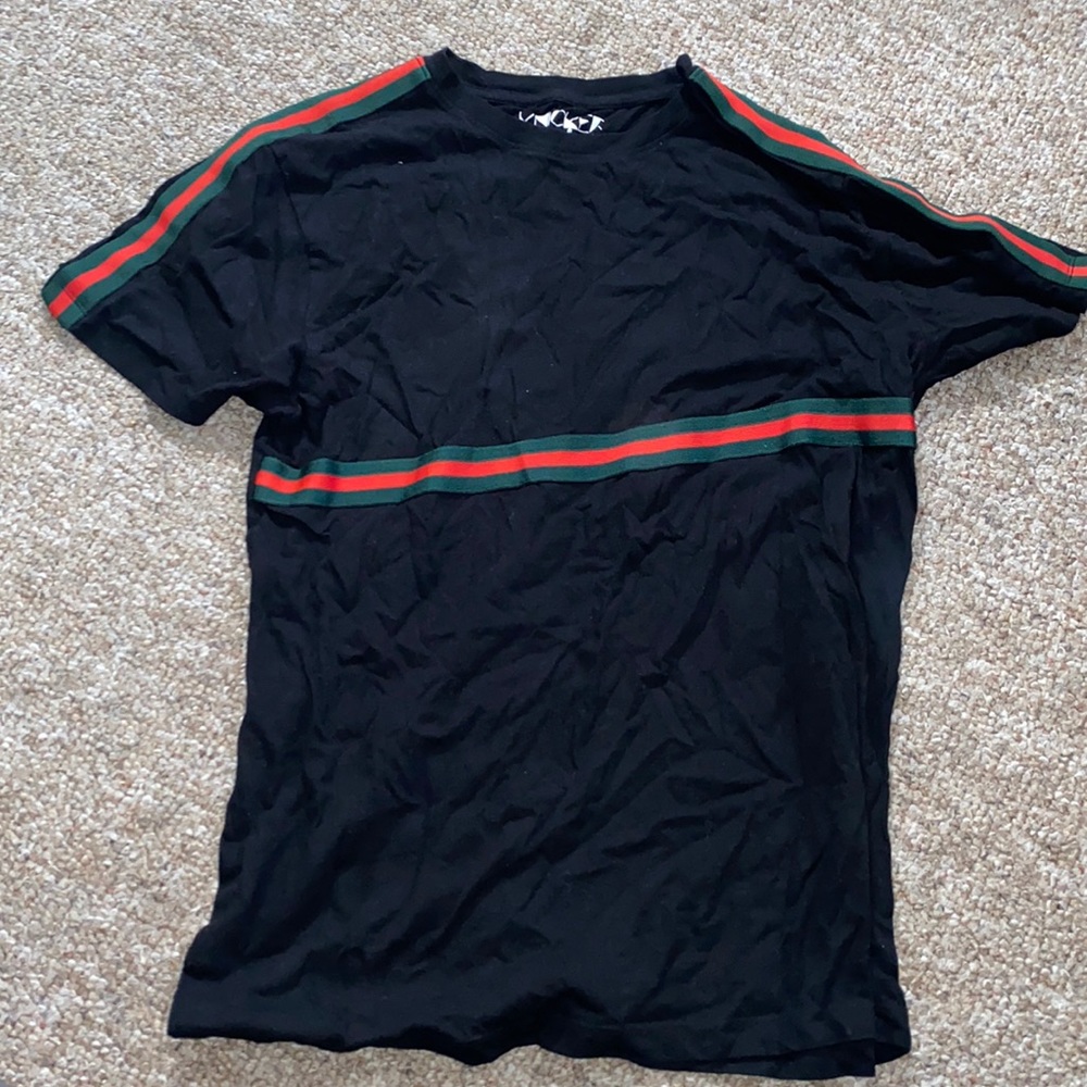 Black and Red T Shirt